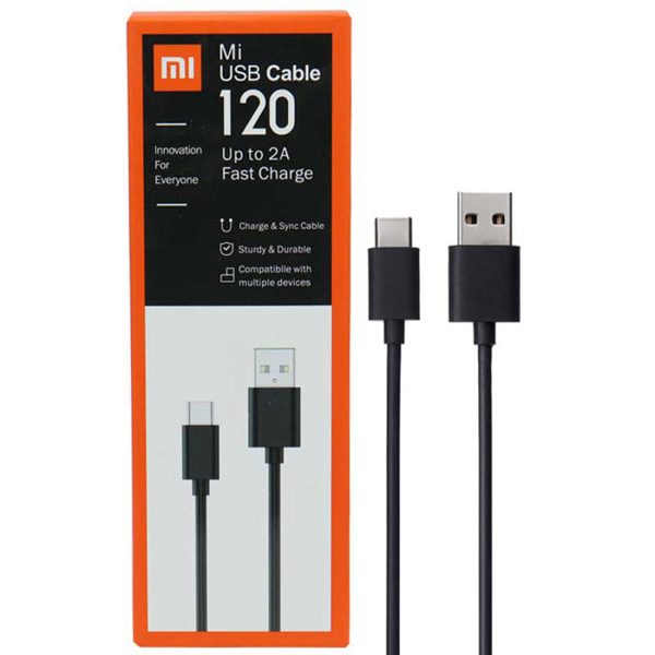 کابل میکرو یو اس بی شیائومی فست شارژ Mi USB Cable 120cm