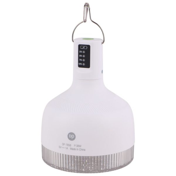 چراغ شارژی آویزی 38 وات دی پی مدل DP-7856