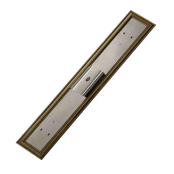 دکوراتیو قاب مهتابی 2×36 طلایی(همراه 2عدد لامپ)