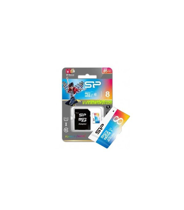 رم8گیگ کارتی سیلیکون پاور SP -85MB/S